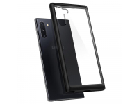 Husa Plastic - TPU Spigen Ultra Hybrid pentru Samsung Galaxy Note 10 N970 / Samsung Galaxy Note 10 5G N971, Neagra - Transparenta 628CS27376