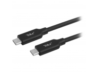 Cablu Date si Incarcare USB-C - USB-C Tellur, 100W, 1m, Negru TLL155351