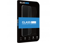 Folie Protectie Ecran BLUE Shield pentru Samsung Galaxy A20e, Sticla securizata, Full Face, Full Glue, 0.33mm, 9H, 2.5D, Neagra