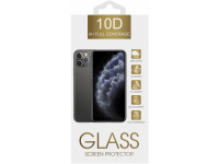 Folie Protectie Ecran OEM pentru Samsung Galaxy A20e, Sticla securizata, Full Face, Full Glue, 10D, 9H, Neagra