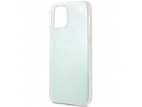 Husa Plastic - TPU Guess 3D Raised Iridescent pentru Apple iPhone 12 mini, Transparenta GUHCP12S3D4GIRBL