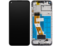 Display cu Touchscreen Samsung Galaxy A11 A115, cu Rama, Negru, Service Pack GH81-18760A