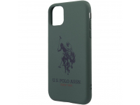 Husa TPU U.S. Polo Big Horse pentru Apple iPhone 11 Pro Max, Verde USHCN65SLHRGN