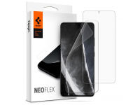 Folie Protectie Ecran Spigen pentru Samsung Galaxy S21 Ultra 5G, Plastic, Neo Flex HD, Set 2 Bucati AFL02533
