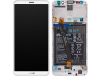 Display - Touchscreen Huawei Mate 10 Lite, cu acumulator si piese, Alb 02351QXU 