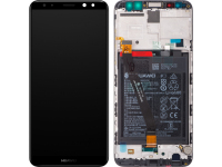 Display - Touchscreen Huawei Mate 10 Lite, cu acumulator si piese, Negru 02351PYX 