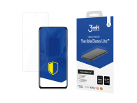 Folie de protectie Ecran 3MK FlexibleGlass Lite pentru Xiaomi Redmi K40 Pro / K40 / Poco F3, Sticla Flexibila, Full Glue