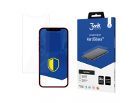 Folie de protectie Ecran 3MK HardGlass pentru Apple iPhone 12 Pro Max, Sticla securizata, Full Glue