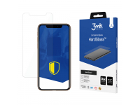 Folie de protectie Ecran 3MK HardGlass pentru Apple iPhone 11 Pro Max / XS Max, Sticla securizata, Full Glue