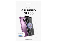 Folie Protectie Ecran Blueline pentru Samsung Galaxy S21 5G, Sticla securizata, Full Face, UV Glue