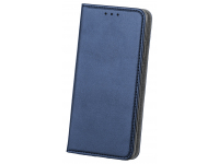 Husa Piele OEM Smart Magnetic pentru Samsung Galaxy A22 LTE, Bleumarin 