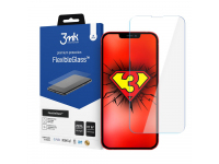 Folie Protectie Ecran 3MK FlexibleGlass pentru Apple iPhone 13 / Apple iPhone 13 Pro, Sticla Flexibila, Full Glue, 7H 