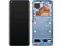 Display - Touchscreen Xiaomi Mi 11, Cu Rama, Albastru, Service Pack 56000500K200 