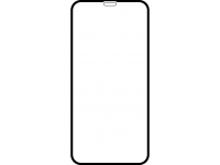 Folie Protectie Ecran OEM pentru Apple iPhone 12 Pro Max, Sticla Flexibila, Full Face, Full Glue, 2.5D, Ceramic, Neagra 