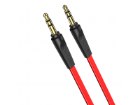 Cablu Audio 3.5 mm la 3.5 mm Borofone BL6, 1 m, AUX, TRS - TRS, Rosu