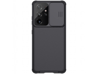 Husa Plastic - TPU Nillkin CamShield Hard pentru Samsung Galaxy S21 Ultra 5G, Neagra 