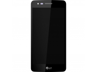 Display - Touchscreen LG K4 (2017) M160, Cu Rama, Negru 