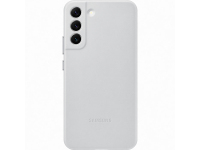 Husa Piele Samsung Galaxy S22+ 5G S906, Argintie EF-VS906LJEGWW 