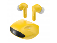 Handsfree Casti Bluetooth Dudao In-Ear True Wireless U16H, SinglePoint, TWS Bluetooth 5.2, Galben 