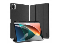 Husa Tableta Piele - Poliuretan DUX DUCIS Domo pentru Xiaomi Pad 5 / Xiaomi Pad 5 Pro, Neagra 