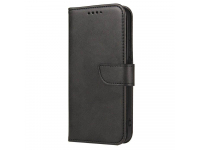 Husa Piele Ecologica OEM Leather Flip Magnet pentru Xiaomi Redmi 9C, Neagra 