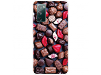 Husa TPU OEM Shockproof Painted Love Chocolate pentru Samsung Galaxy S20 FE G780 / Samsung Galaxy S20 FE 5G G781, Multicolora 