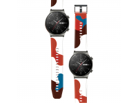 Curea Ceas OEM Camo 9 pentru Huawei Watch GT / Huawei Watch GT 2 Pro, Multicolor 