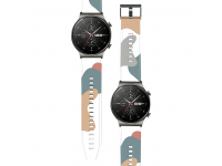 Curea Ceas OEM Camo 3 pentru Huawei Watch GT / Huawei Watch GT 2 Pro, Multicolor