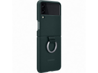 Husa Telefon Samsung Galaxy Z Flip3 5G F711, Ring, EF-PF711TG, Verde, Resigilata 
