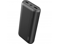 Baterie Externa Powerbank XO Design PR127, 20000 mA, Power Delivery (PD) - Quick Charge 3.0, 20W, Neagra 