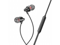 Handsfree Casti In-Ear HOCO M90 Delight, Cu microfon, USB Type-C, Negru 