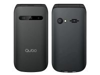 Telefon mobil QUBO X-209 4G, 2.4 inch, Dual SIM, 4G, Negru QUBO-X209-4G-BK