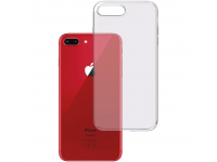 Husa pentru Apple iPhone 8 Plus / 7 Plus, 3MK, Clear, Transparenta