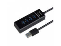 Hub USB Spacer, 4 x USB 3.0, Negru SPH-4USB30-01 