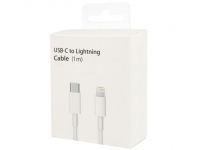 Cablu Date si Incarcare USB Type-C la Lightning OEM pentru Apple iPhone, 2 m, Alb 