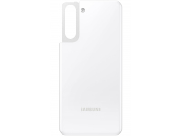 Capac Baterie - Geam Blitz Samsung Galaxy S21 5G G991, Alb, Swap 