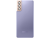 Capac Baterie - Geam Blitz - Geam Camera Spate Samsung Galaxy S21+ 5G G996, Mov, Swap 