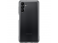 Husa pentru Samsung Galaxy A04s A047, Soft Clear Cover, Neagra EF-QA047TBEGWW
