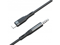Cablu Audio Lightning la 3.5 mm Earldom ET-AUX40, 1 m, Negru 