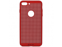 Husa Plastic Tellur Heat Dissipation pentru Apple iPhone 8 Plus, Rosie TLL121283 