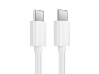 Cablu Date si Incarcare USB Type-C la USB Type-C Huawei 04071375, 1.8 m, Alb 