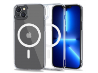 Husa MagSafe pentru Apple iPhone 14, Tech-Protect, Flexair Hybrid, Transparenta