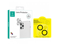 Folie Protectie Camera spate SiGN pentru Apple iPhone 14 / Apple iPhone 14 Plus, Sticla securizata, Full Cover SN-LSIP14 