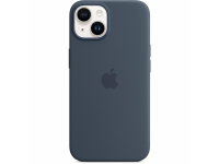 Husa Silicon Apple iPhone 14, MagSafe, Bleumarin (Storm Blue) MPRV3ZM/A 