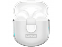 Handsfree Casti Bluetooth Lenovo LP12, SinglePoint, TWS, Alb 
