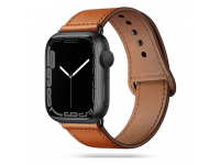 Curea Ceas Tech-Protect Leatherfit pentru Apple Watch, 38 / 40 / 41 mm, Maro 