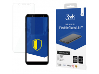 Folie de protectie Ecran 3MK FlexibleGlass Lite pentru Samsung Galaxy A6 (2018) A600, Sticla Flexibila, Full Glue