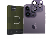 Rama protectie Camera spate HOFI FULLCAM PRO+ pentru Apple iPhone 14 Pro Max / 14 Pro, Sticla securizata, Mov