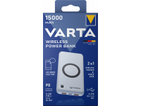 Baterie Externa Powerbank Varta Energy, 15000 mA, Fast Wireless - Power Delivery (PD) - Quick Charge 3.0, Gri 