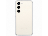 Husa pentru Samsung Galaxy S23 S911, Frame Cover, Alba EF-MS911CWEGWW